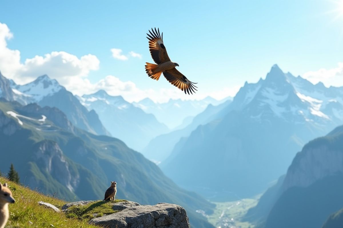 L’aquila reale regina dei cieli alpini, nuove nidificazioni e ritorno del gipeto nel Brenta