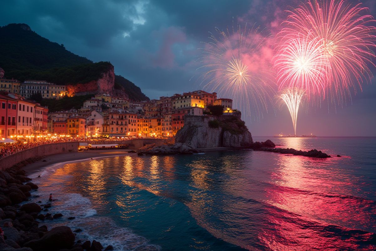 Spettacolo pirotecnico in Liguria: tradizione e innovazione tra arte e sicurezza