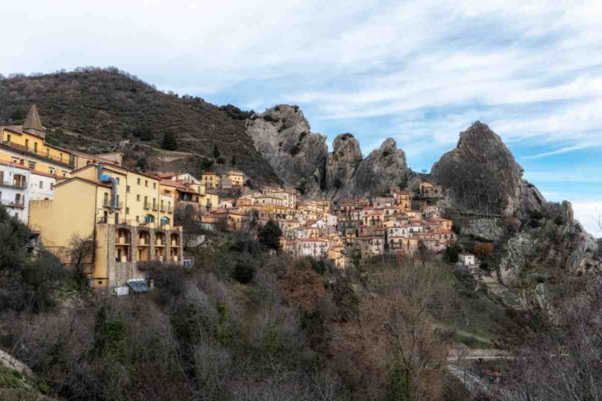 Castelmezzano, vista
