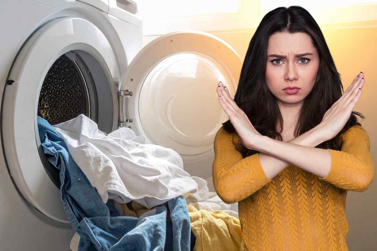 lavatrice capi donna gesto stop