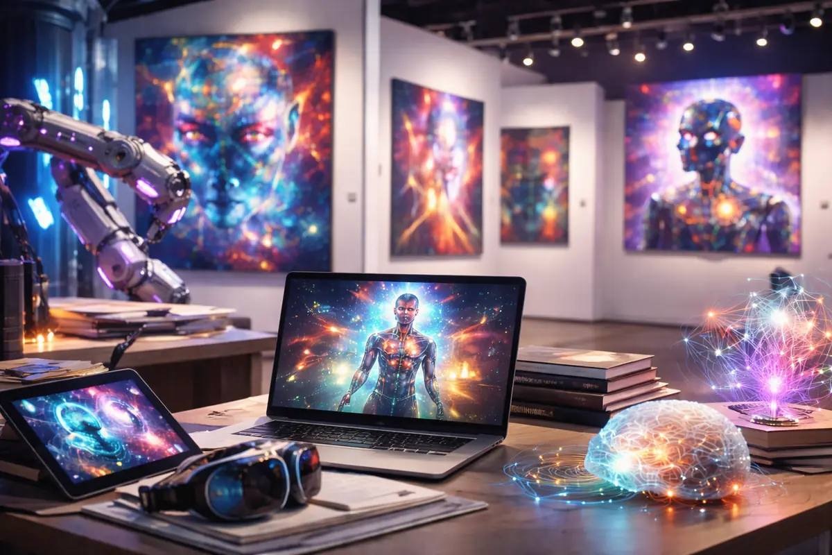 Galleria futura tra arte e tecnologia