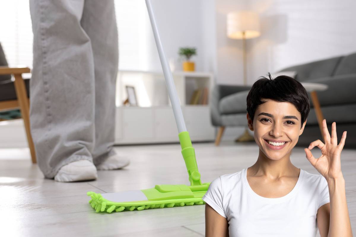 Gli antenati lo usavano e i pavimenti brillavano: il "trucco dell'8"