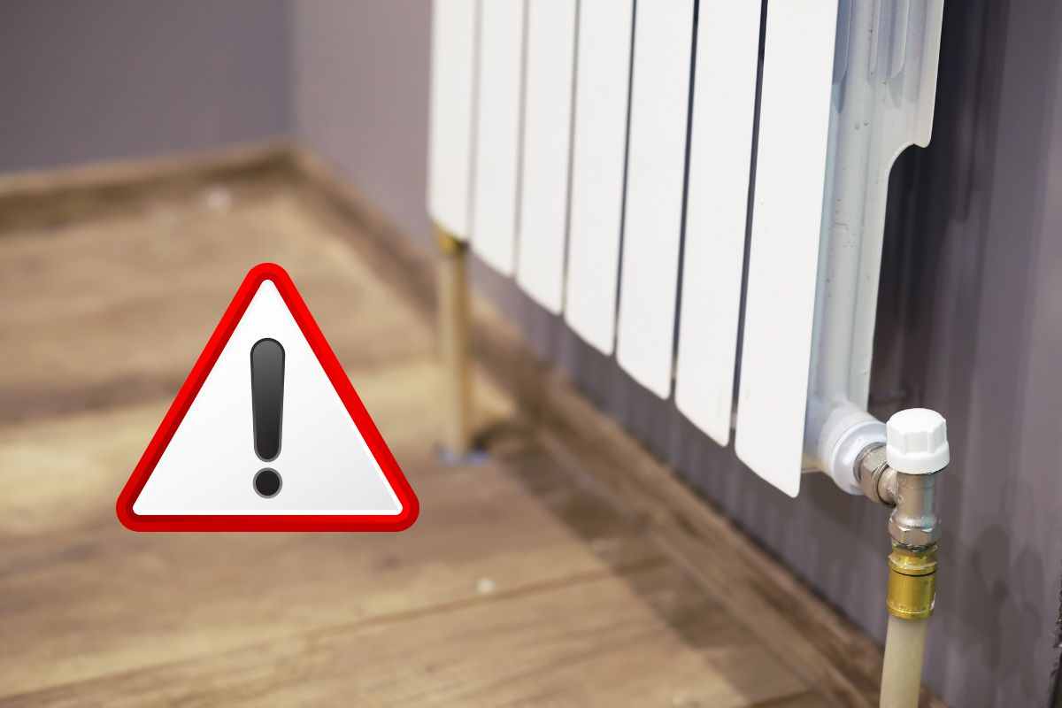 termosifone come eliminare la polvere