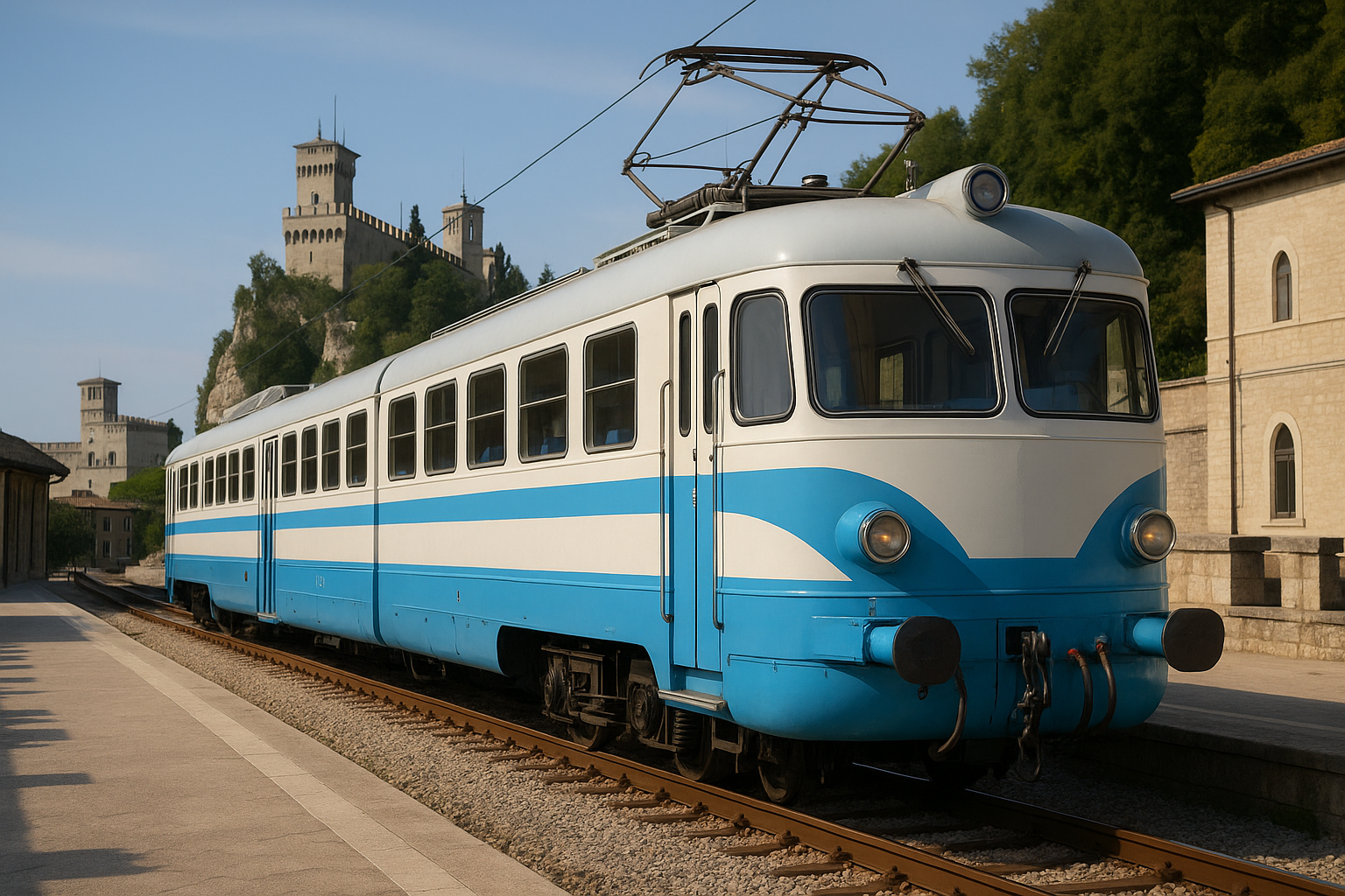 Il Treno Bianco Azzurro torna a San Marino dopo 82 anni: come viaggiare gratis tutta l'estate 2026