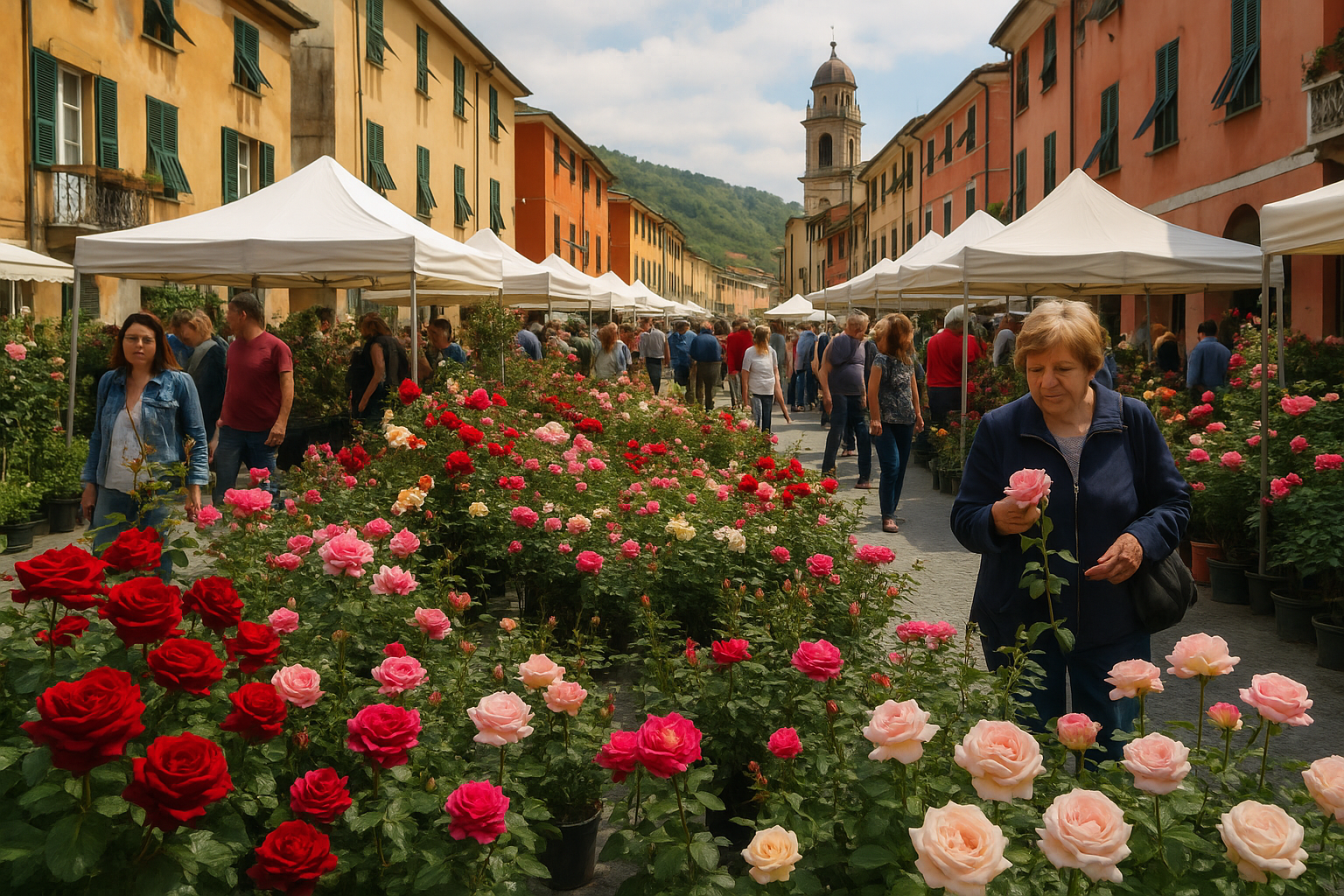 Festa delle rose a Busalla: quando visitare