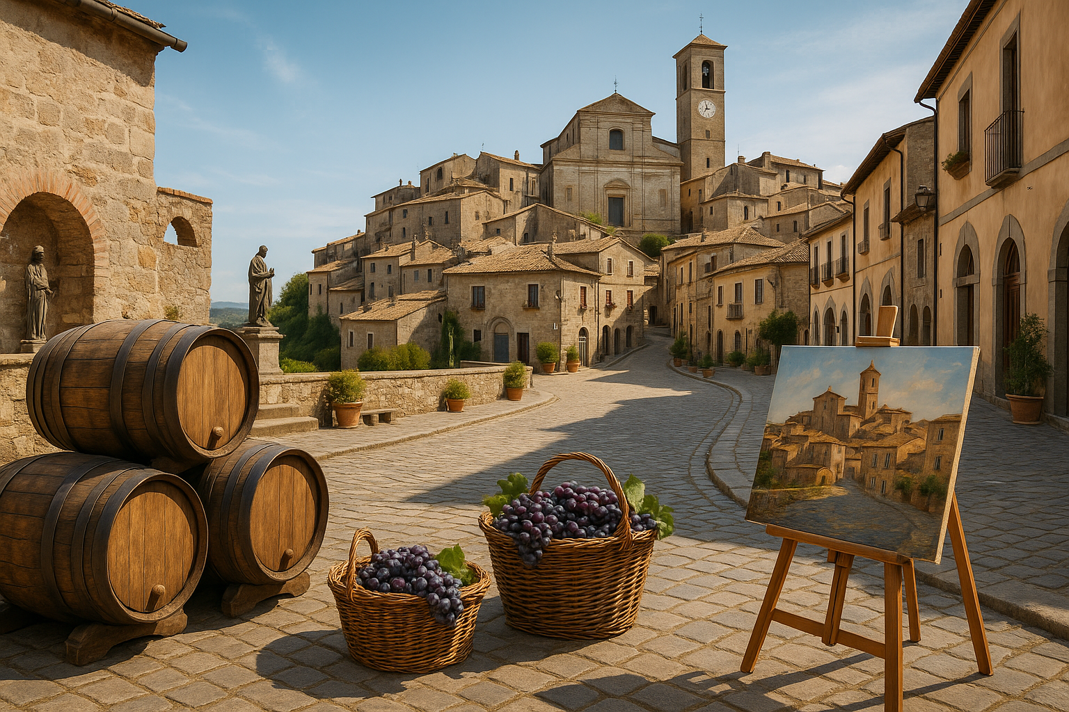 Borghi del vino e dell'arte: Castiglione in Teverina e i musei diffusi che trasformano i paesi