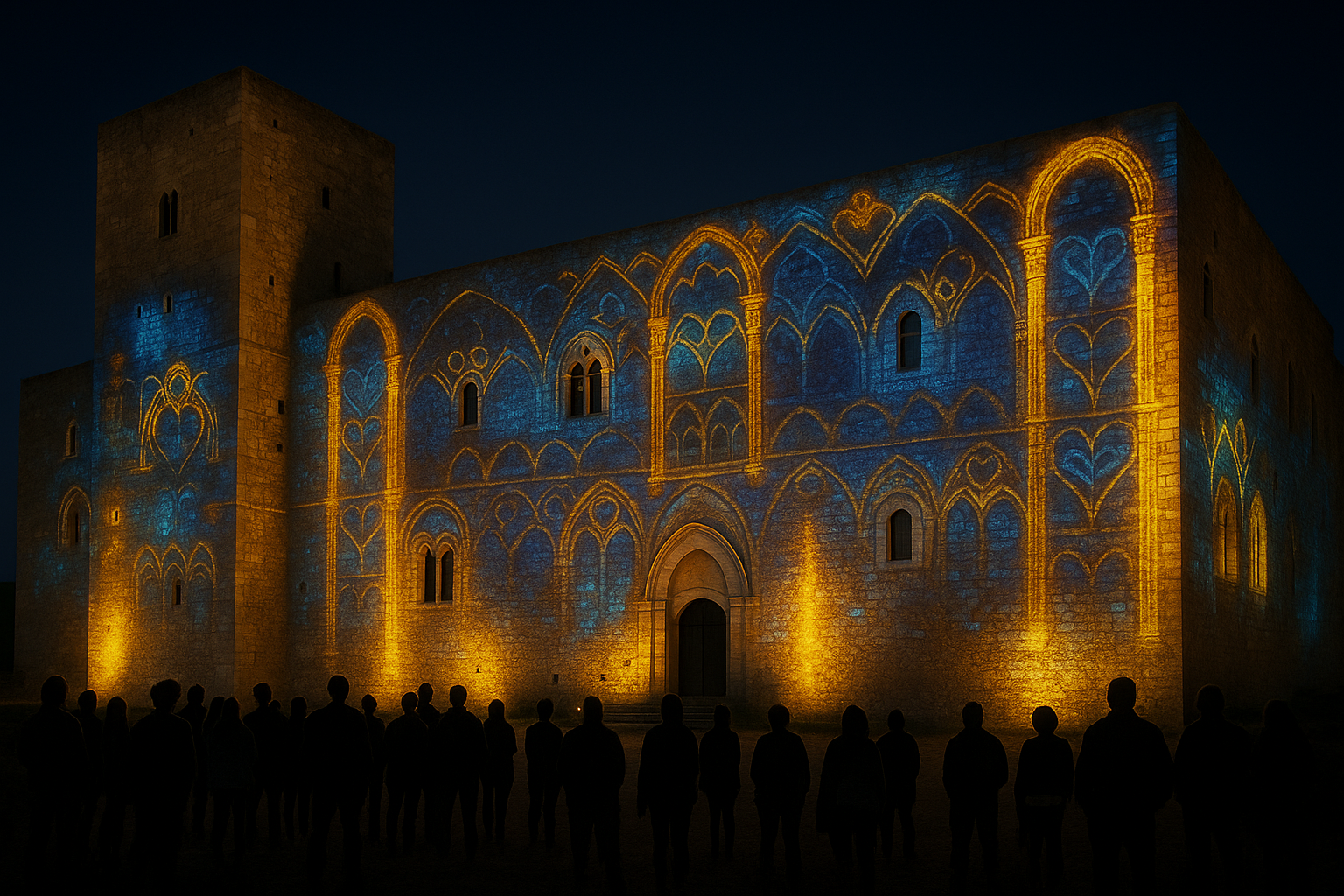 Castelli e palazzi illuminati: il videomapping trasforma il patrimonio italiano d'estate 2026