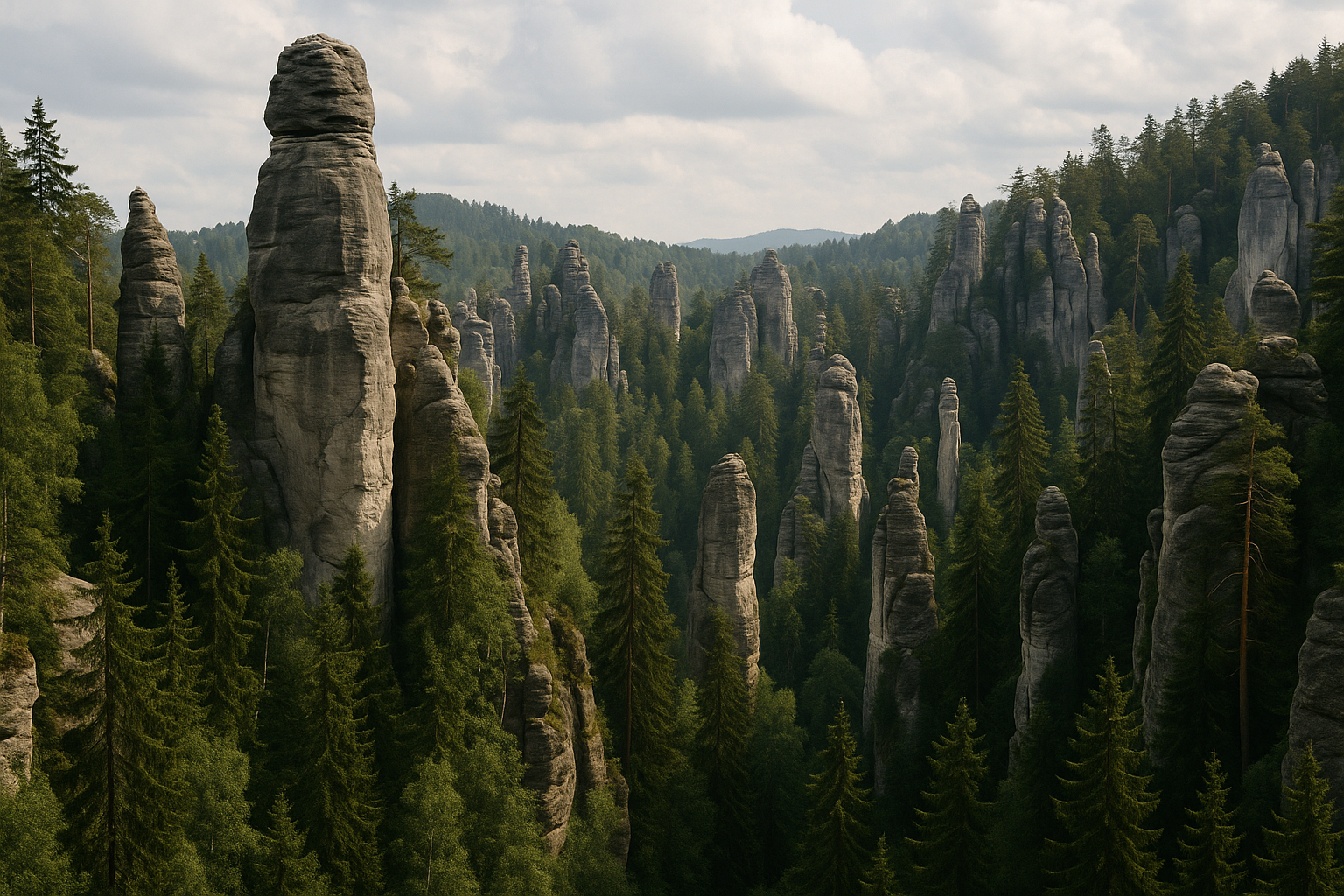 Rocce di Adrspach-Teplice: il paradiso geologico della Boemia che sfida la gravità (2)
