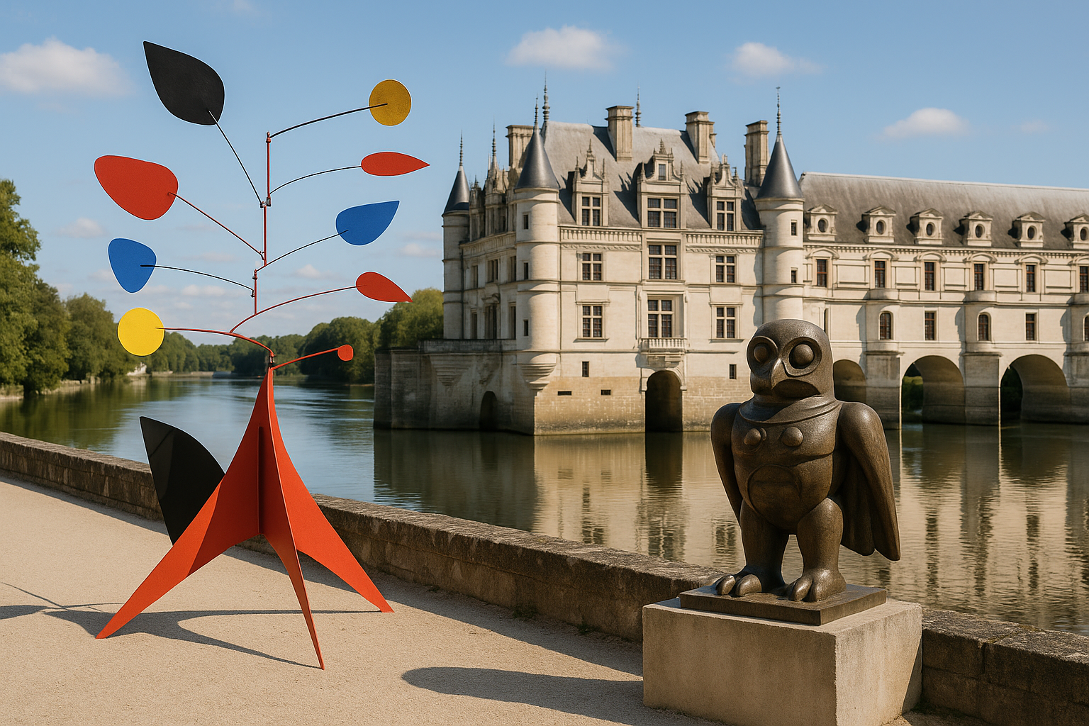 AR(t)CHIPEL 2026: Calder e Max Ernst trasformano la Valle della Loira in museo diffuso