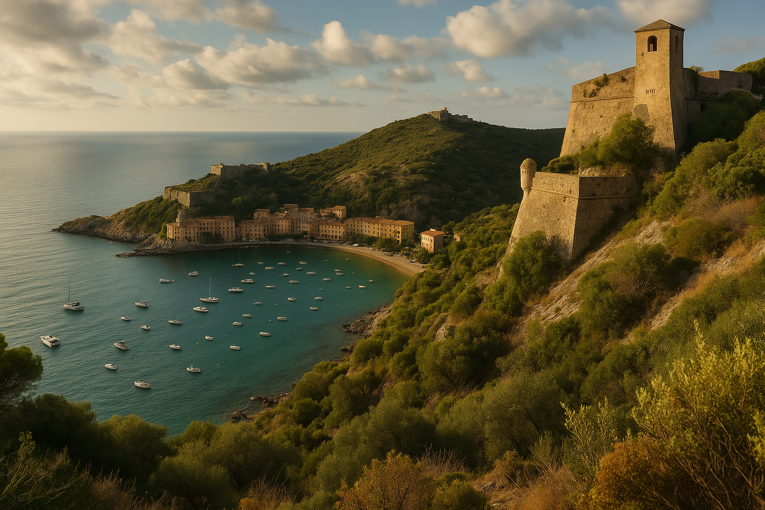 Porto Ercole, il borgo fortificato dell'Argentario dove i corsari solcavano ancora i mari