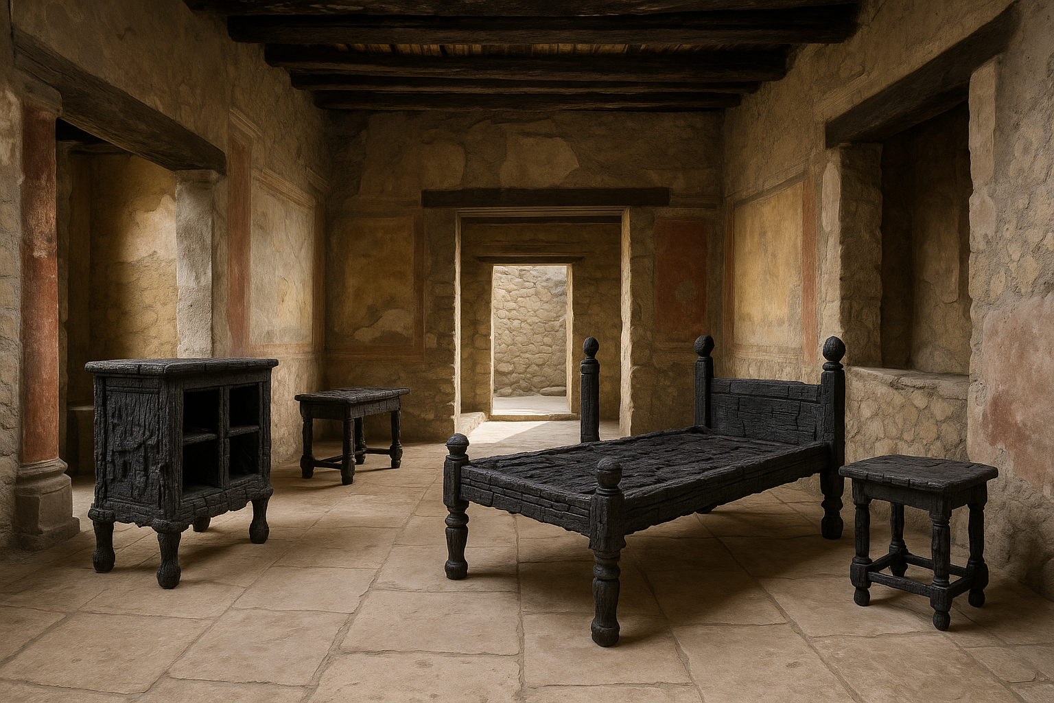 Ercolano riapre la Casa del Mobilio Carbonizzato: il restauro che restituisce la vita quotidiana romana