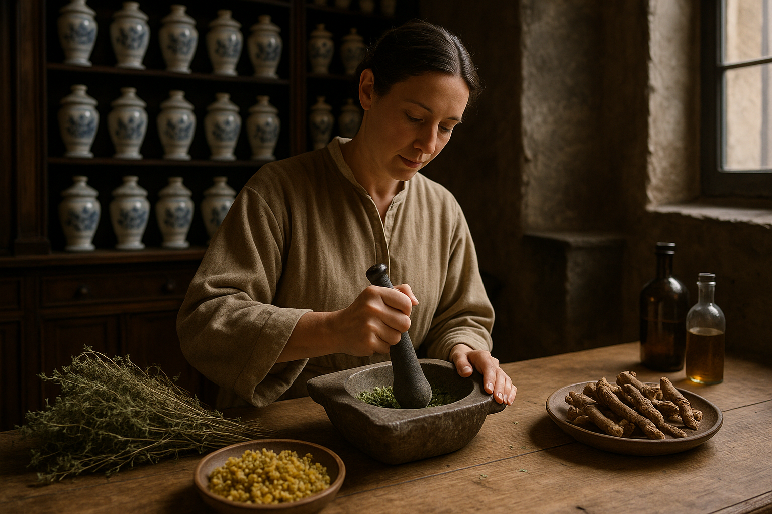 Antica Farmacia Sant'Anna di Genova, il laboratorio del 1500 che ancora cura con erbe e radici (2)
