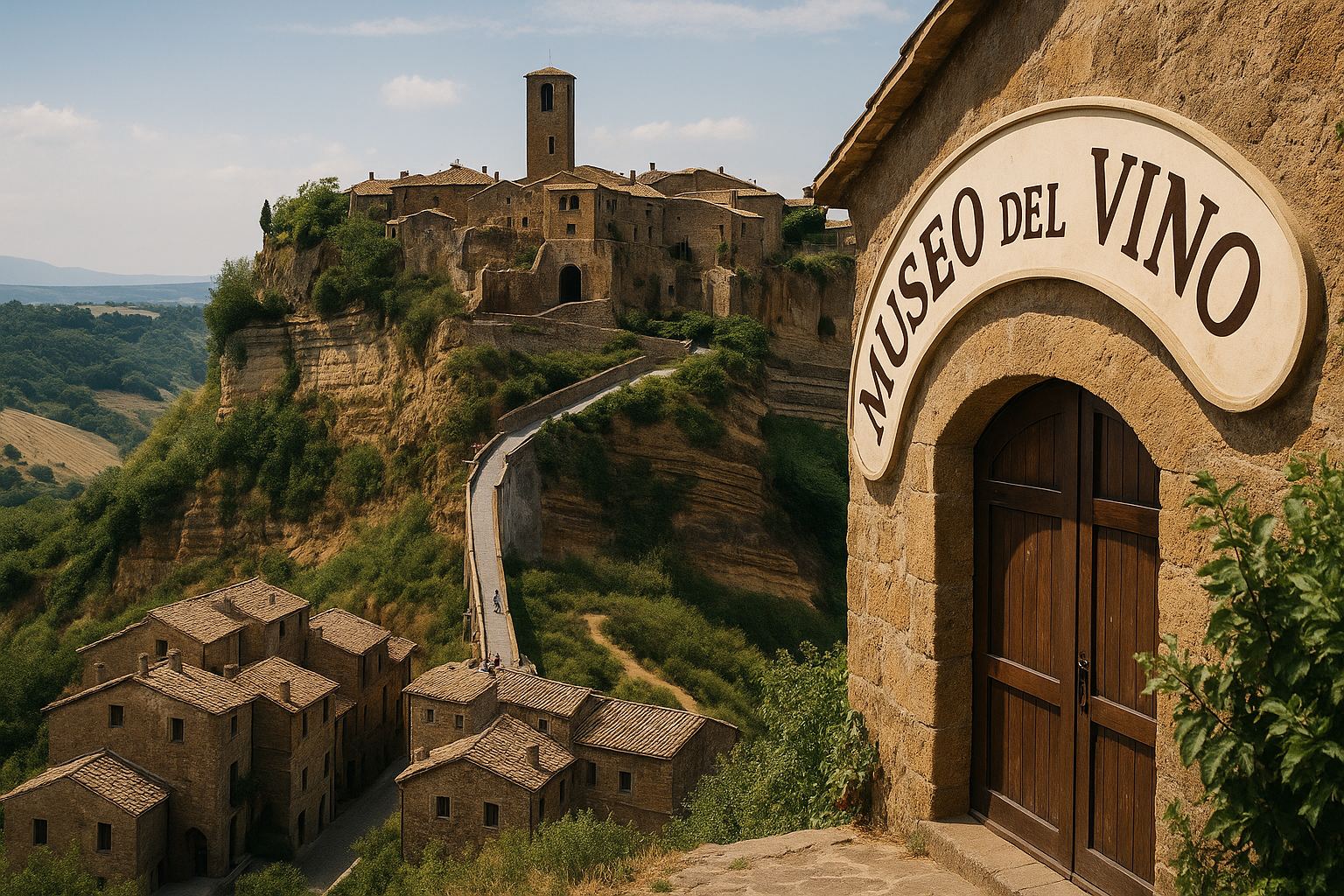 Borghi vinicoli italiani: Castiglione in Teverina e il museo del vino più grande d'Europa