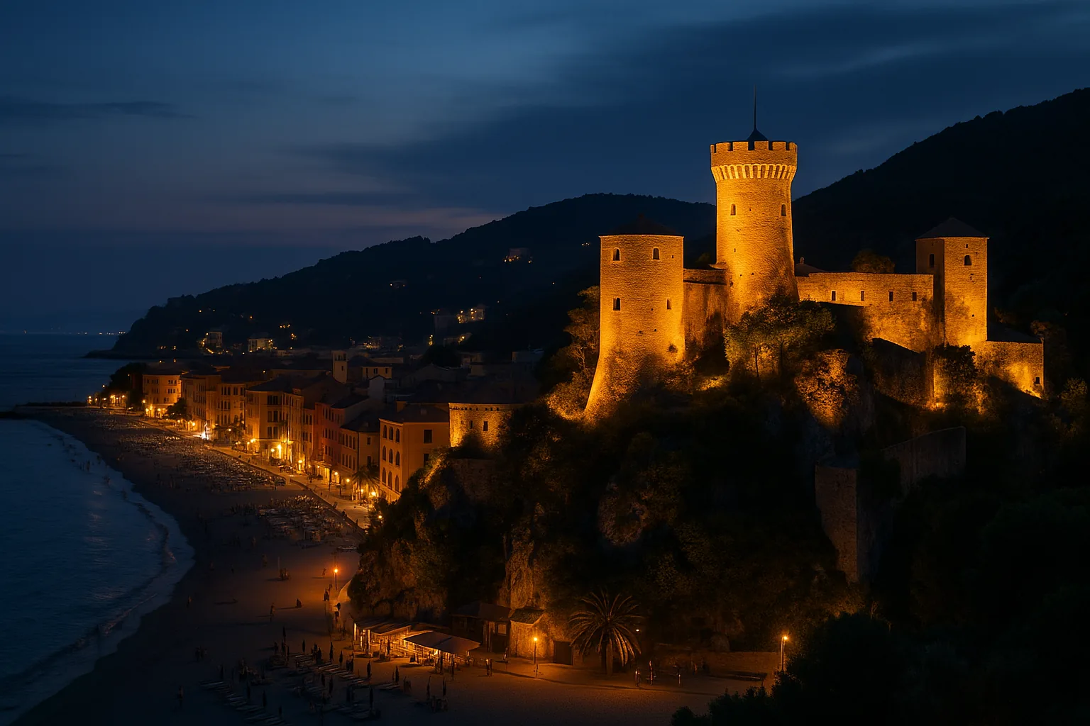 Finale Ligure, il borgo dove i castelli illuminano l'estate oltre la spiaggia