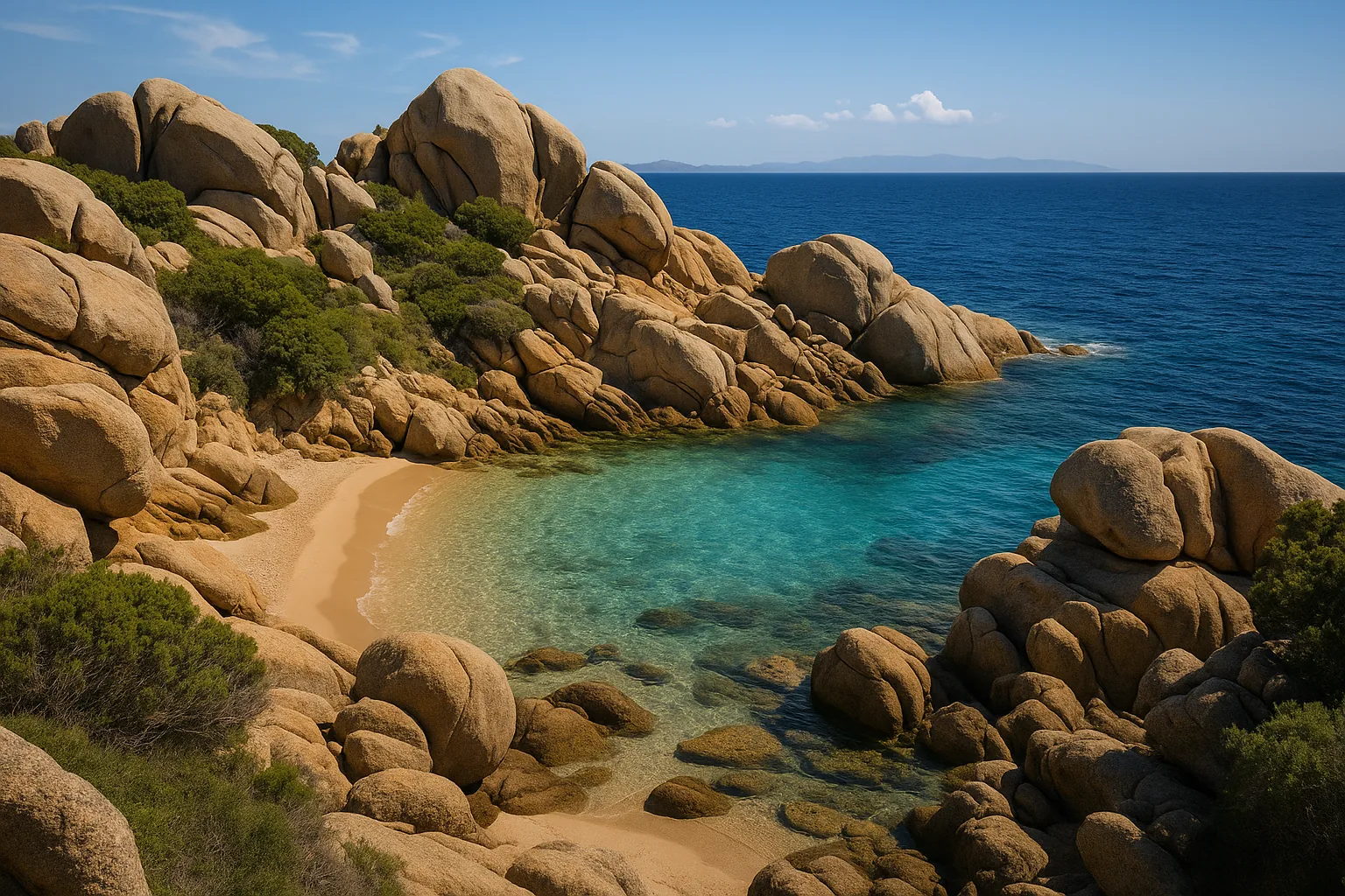 Isola dei Cappuccini in Sardegna, l'isola dei Cappuccini al largo della Costa Smeralda (2)