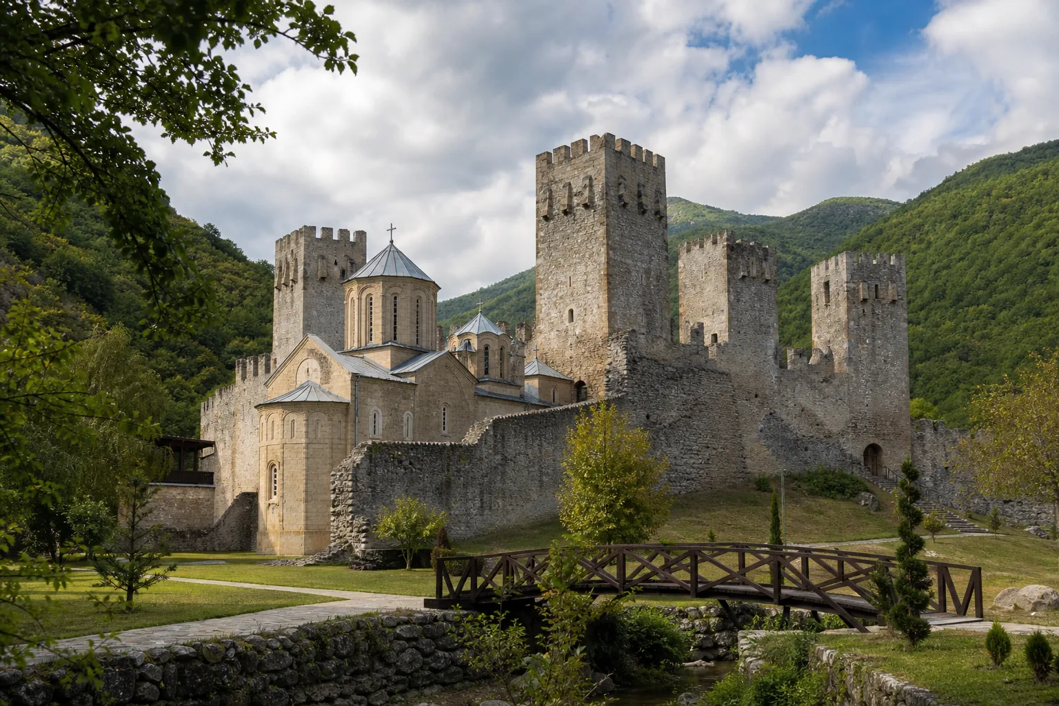 Monastero di Manasija, il capolavoro fortificato della Serbia medievale