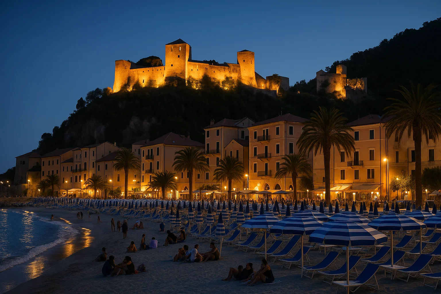 Finale Ligure, il borgo dove i castelli illuminano l'estate oltre la spiaggia (2)