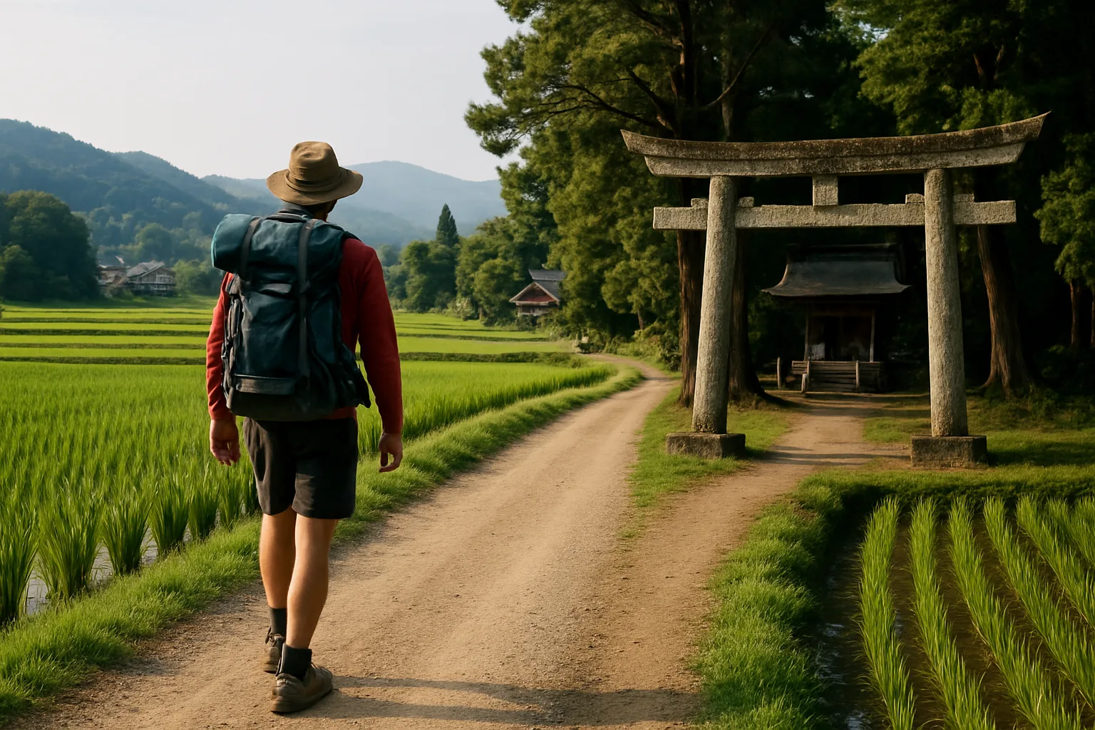 Trekking e cammini: dal Giappone alle Alpi, la riscoperta del viaggio a piedi