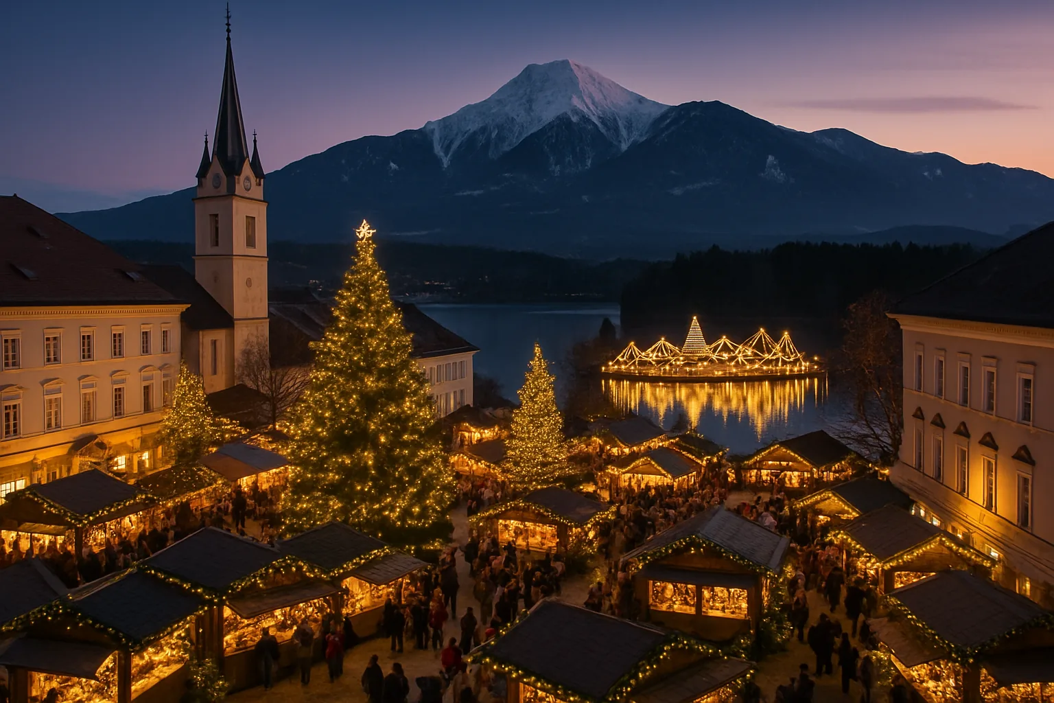 Mercatini di Natale a Villach: tradizioni alpine e magia natalizia in Carinzia