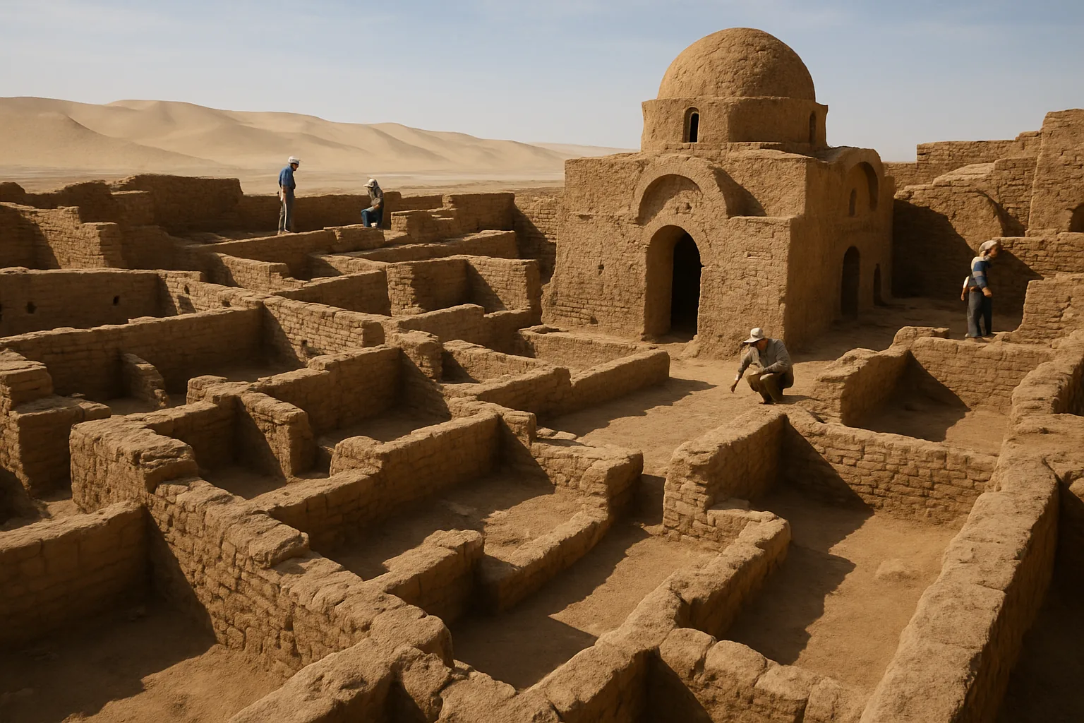 Dakhla, Egitto: la città bizantina perduta riaffiora nell'oasi dopo 1.600 anni (2)