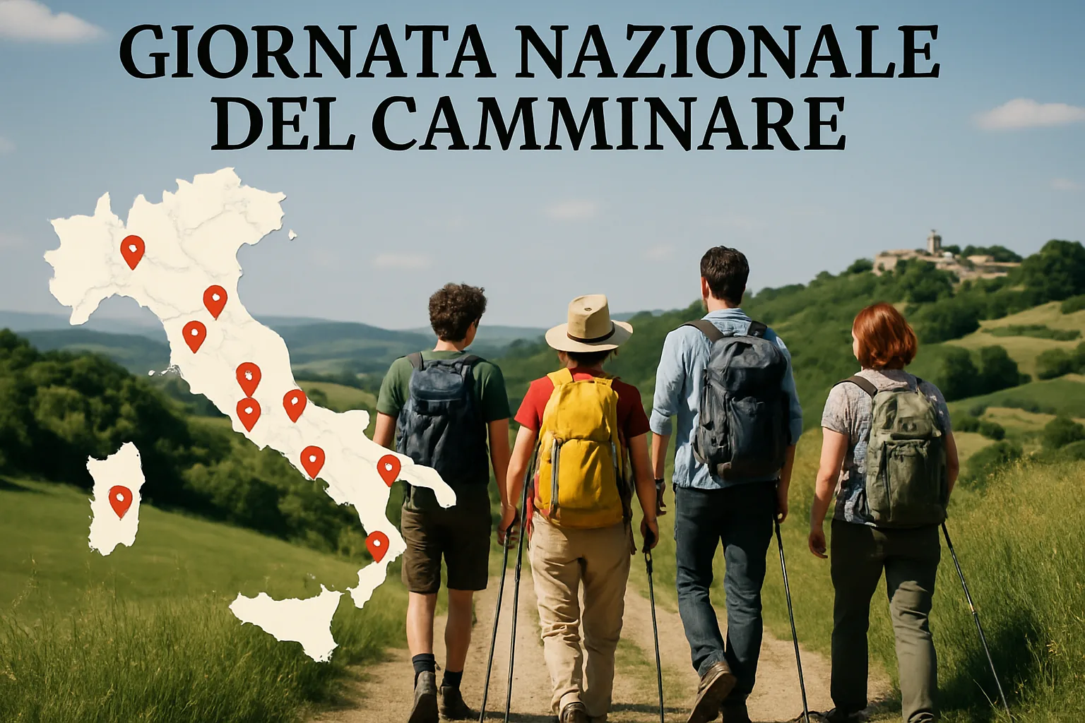 Giornata Nazionale del Camminare 10-11 ottobre: l'Italia a passo lento tra trekking e borghi