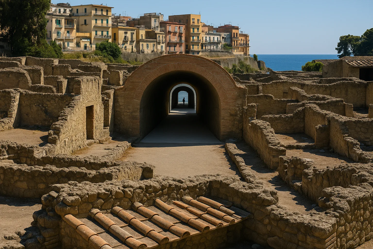 Ercolano, la Galleria Martusciello riapre: 100 metri di storia dal mare alla città (2)