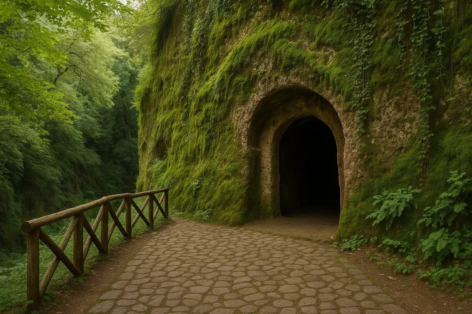 Sutri, la città etrusca della Tuscia: l'anfiteatro nel tufo e la strada dei pellegrini (2)
